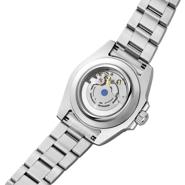 Nouvelle Montre Automatique pour Homme 2026 Tiger Iron GMT Super Lumineuse Étanche 10 ATM Affichage du Calendrier Design Unique