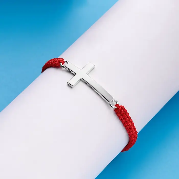 Bracelet tressé en acier inoxydable pour hommes et femmes