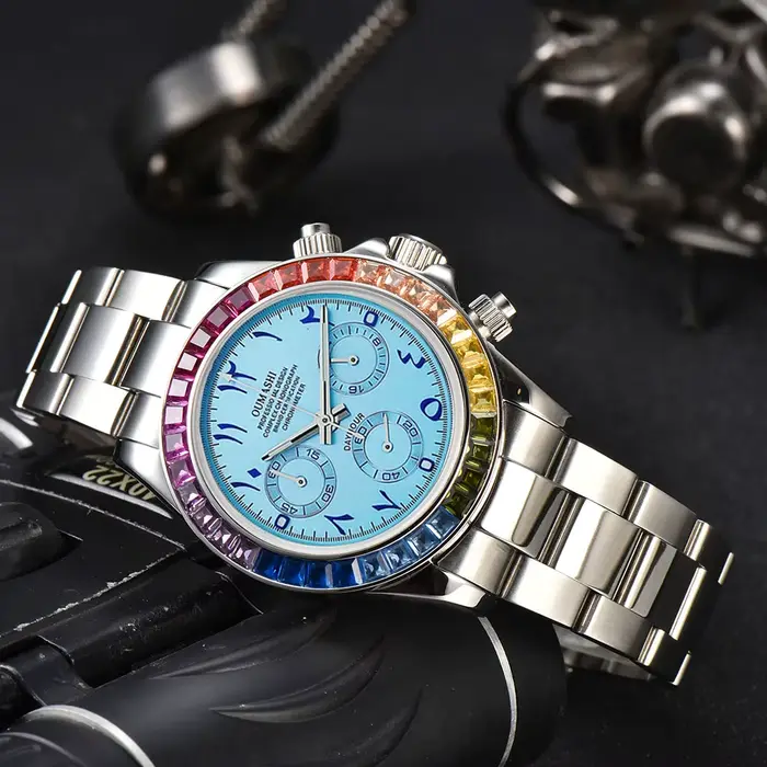 Montre arc-en-ciel lunette Sport