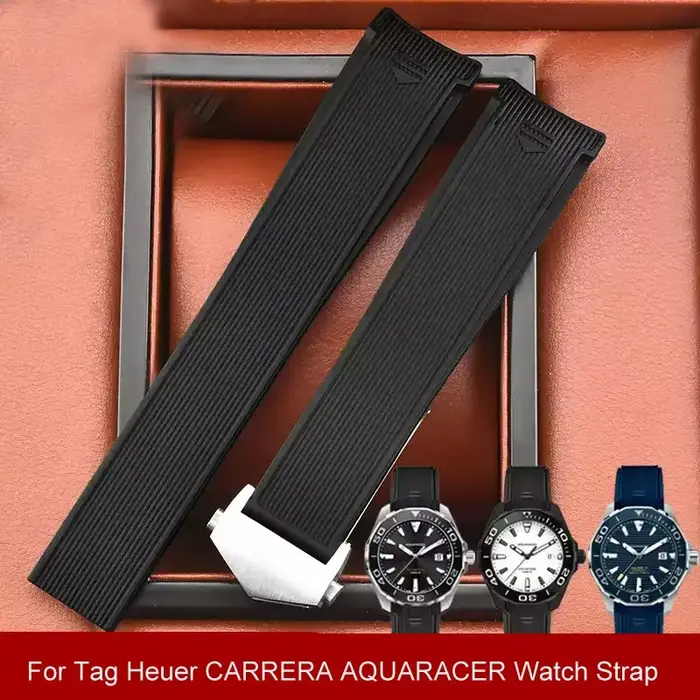 Bracelet de montre en caoutchouc et Silicone