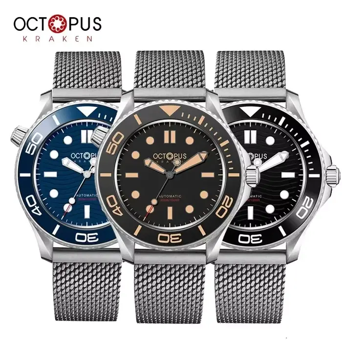 Octopus Kraken 007 montre pour hommes