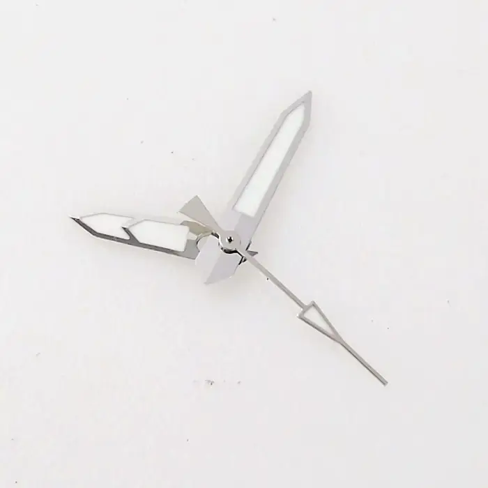 Montre lumineuse verte, bord argenté, pour NH35 NH36A 7s26 7s36 7s25 7s35 6r15 4r15 4r35 4r36 6309 7