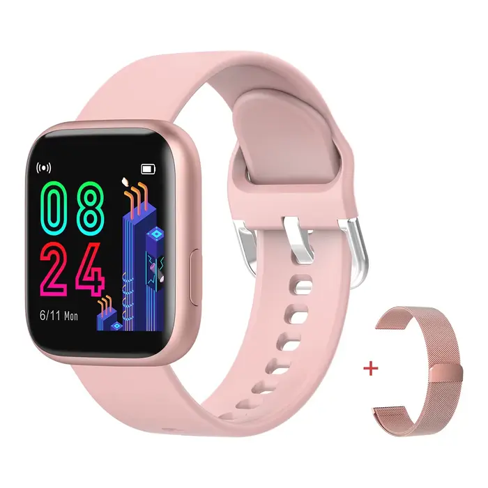 Montre intelligente de sport étanche pour femme avec suivi de la santé et du sommeil pour des entraînements efficaces et des journées bien organisées