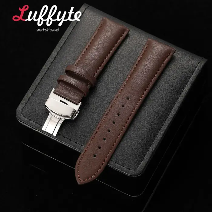 Bracelet de montre en cuir PU pour hommes et femmes
