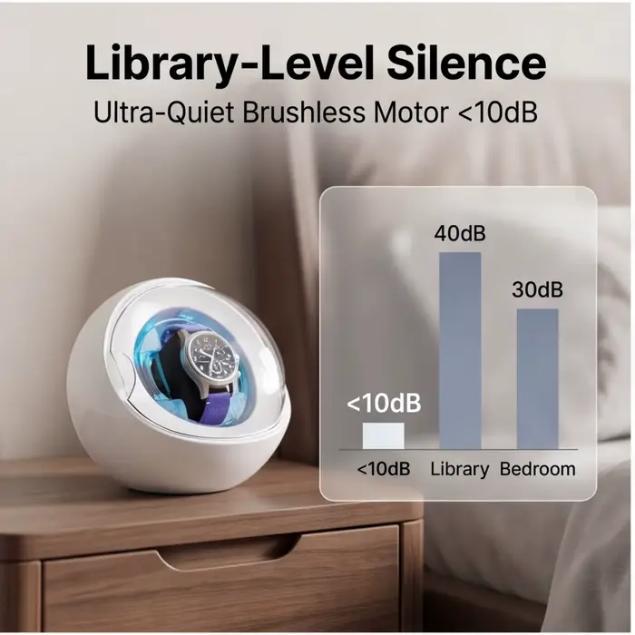 Lorvo – remontoir de montre automatique avec support porte-clés