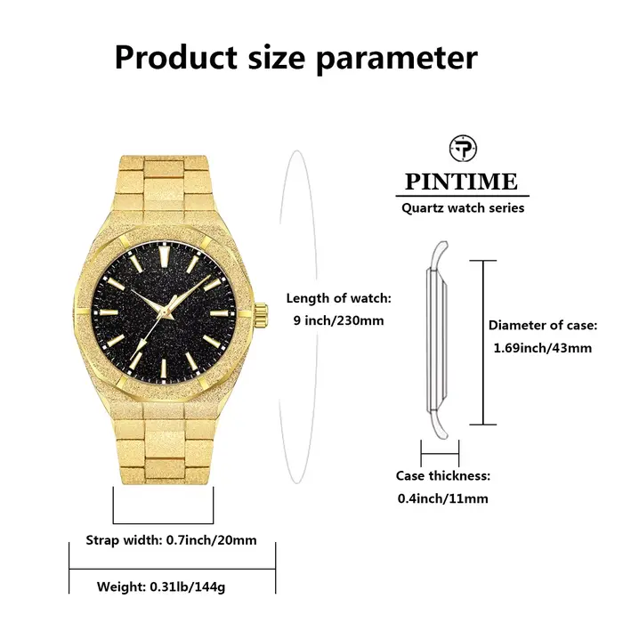 Nouvelles montres pour hommes montre d'affaires de luxe