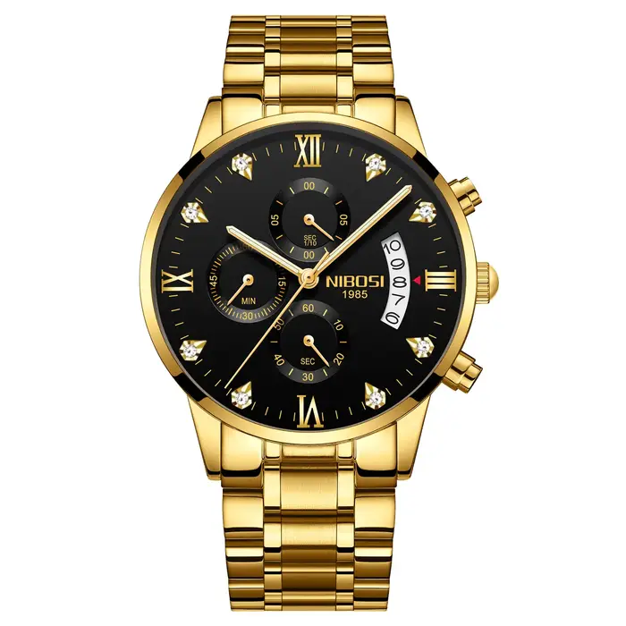 Montre NIBOSI Luxe Quartz Femme Résistante à l'Eau Occasions Spéciales