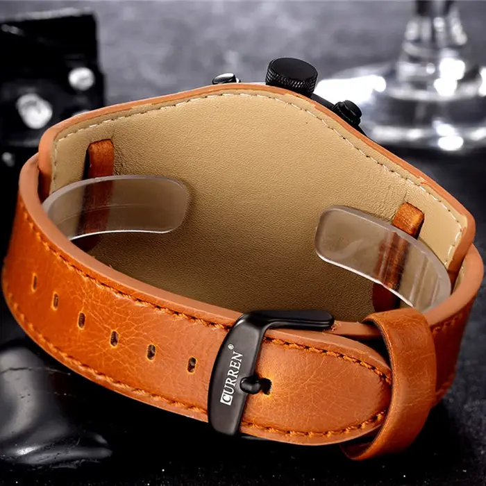 CURREN montres pour hommes Top marque de luxe mode et décontracté affaires montre à Quartz Date étanche montre-bracelet Hodinky Relogio Masculino