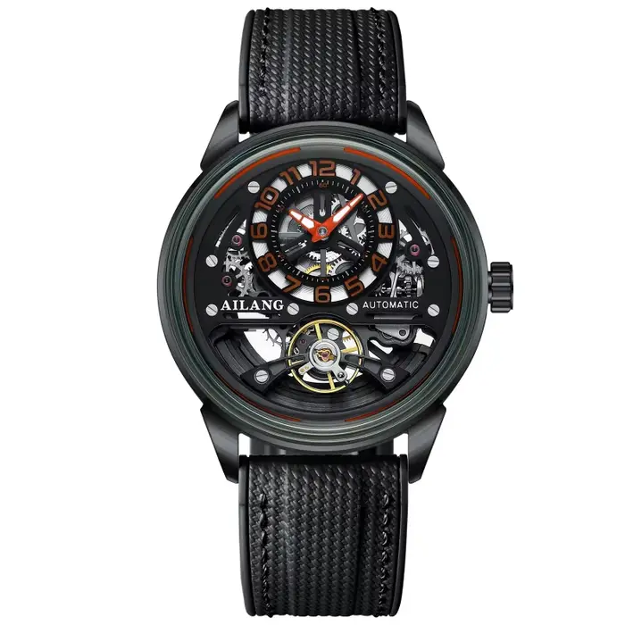 Nouvelle Montre Mécanique Automatique Sportive AILANG Tourbillon au Design Attrayant