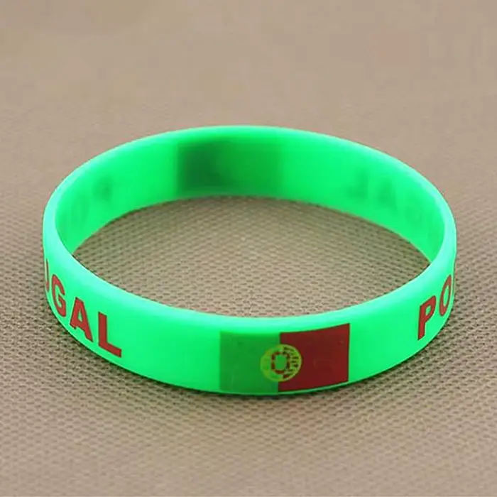 Bracelet en silicone sensation Portugal pour hommes et femmes