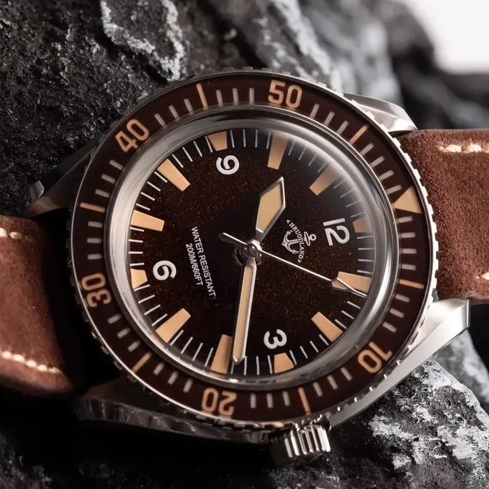 Hruodland 2026 nouvelle montre mécanique automatique rétro pour homme 41MM