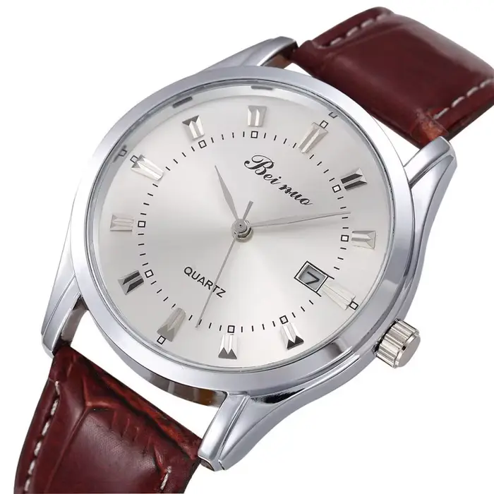 Montres pour hommes de marque supérieure montres à Quartz simples de luxe pour hommes ceinture en cuir mode affaires mâle horloge relogios masculino