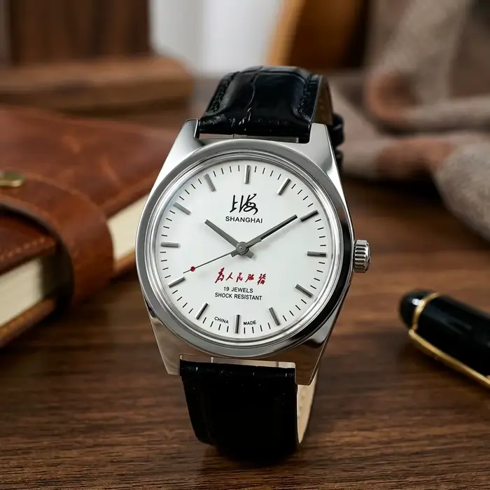 Montre mécanique manuelle vintage SHANGHAI pour homme