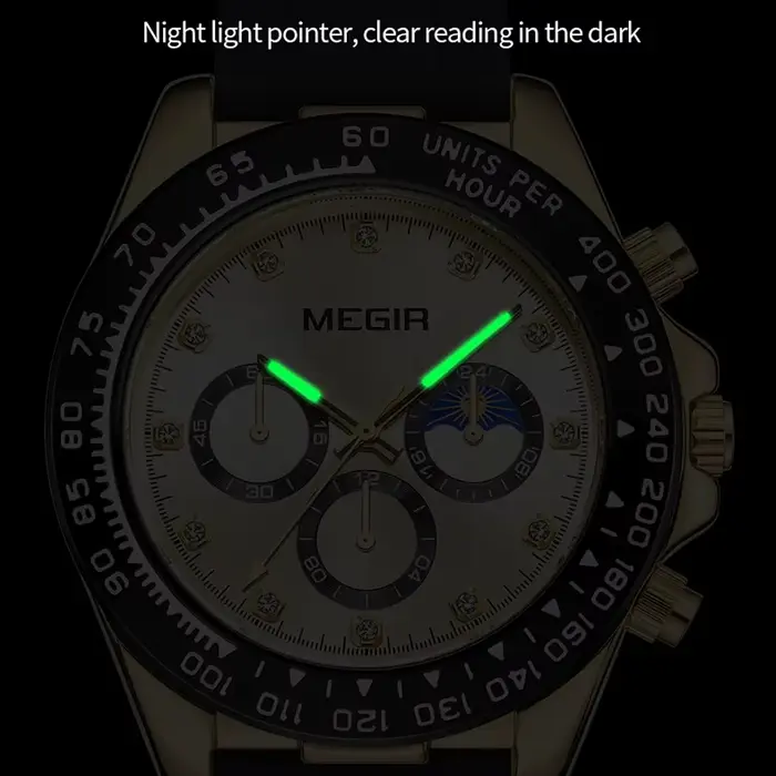 MEGIR Nouvelle montre de luxe pour hommes