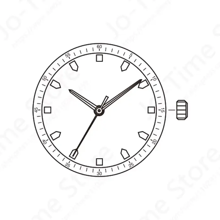 Mouvement de montre à quartz ATA Yota 2039 d'origine