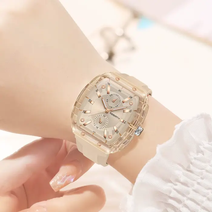 Montre Rebirth décontractée et universitaire quartz pour femme style mode et polyvalence occasions spéciales