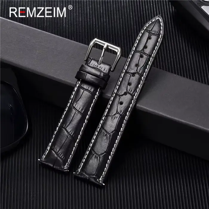 Bracelet de montre en cuir de veau