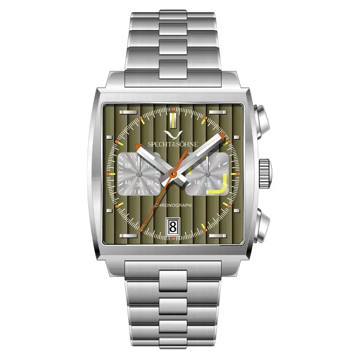 Montre de luxe sport quartz étanche avec chronographe pour hommes occasions spéciales élégantes