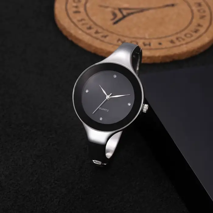 Montre-Bracelet en cristal de luxe femmes montres Simple mode