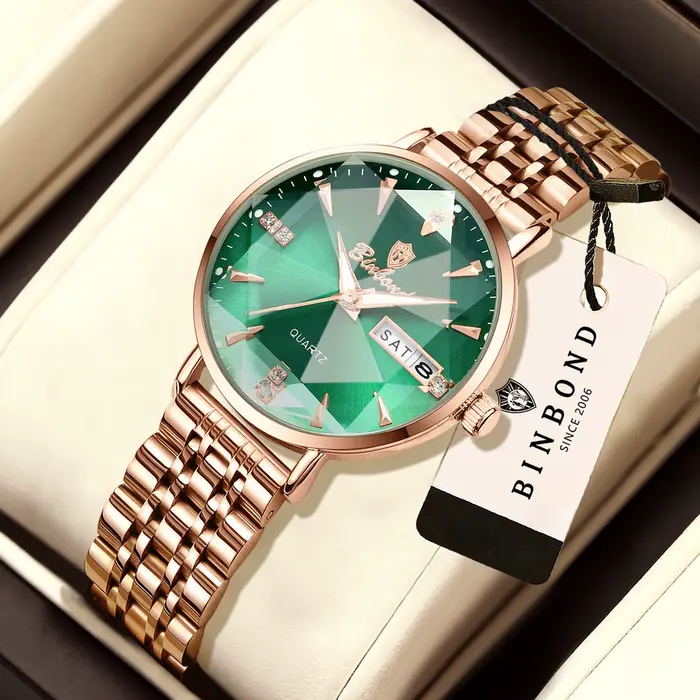 Montres de luxe BINBOND à quartz pour femmes