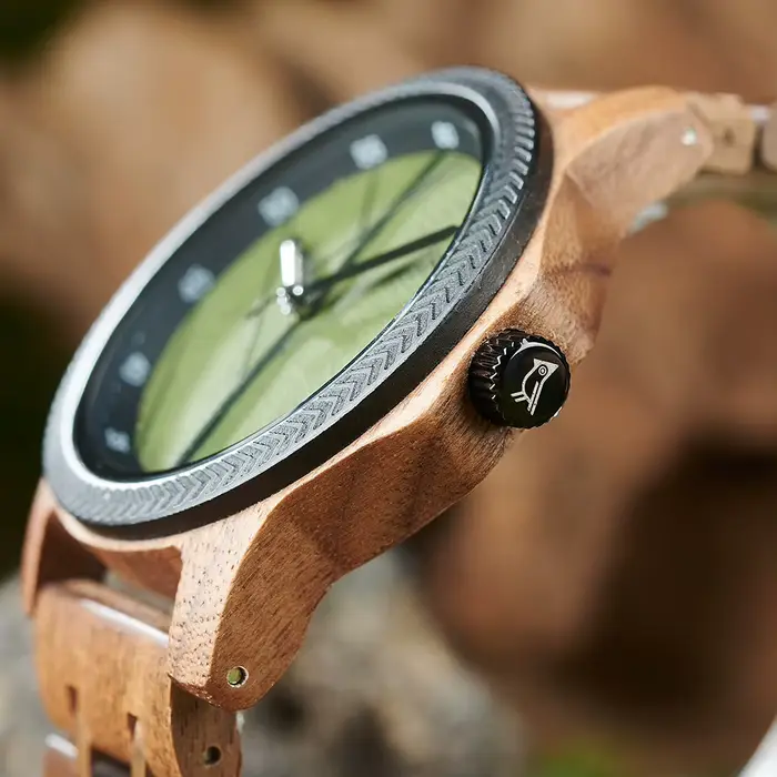 BOBO BIRD – montre-bracelet en bois pour hommes