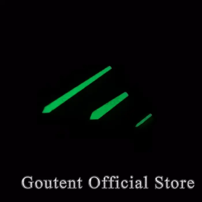 Goutent – aiguilles de montre noires