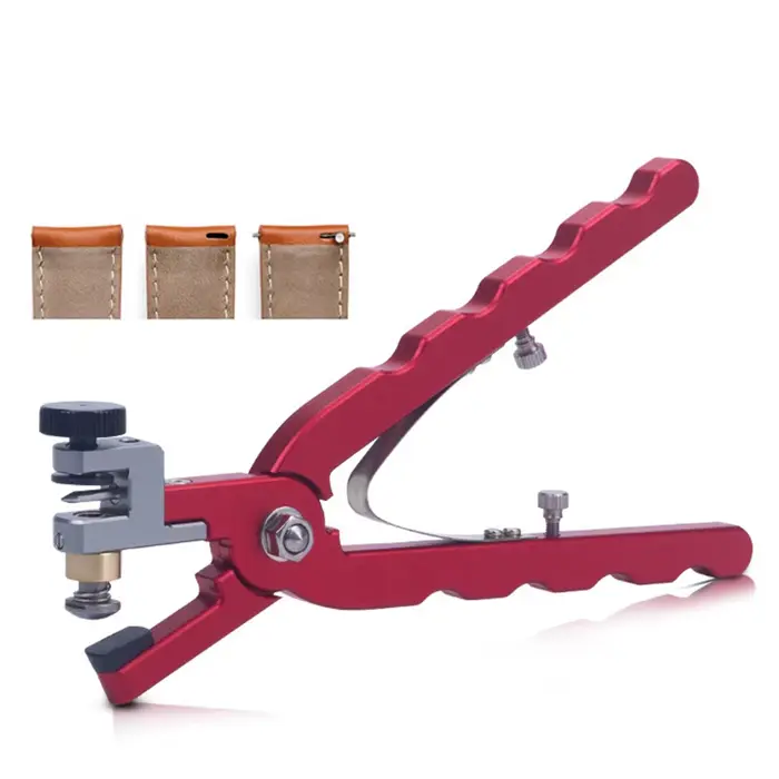 Pince coupante pour bracelet de montre en cuir rouge