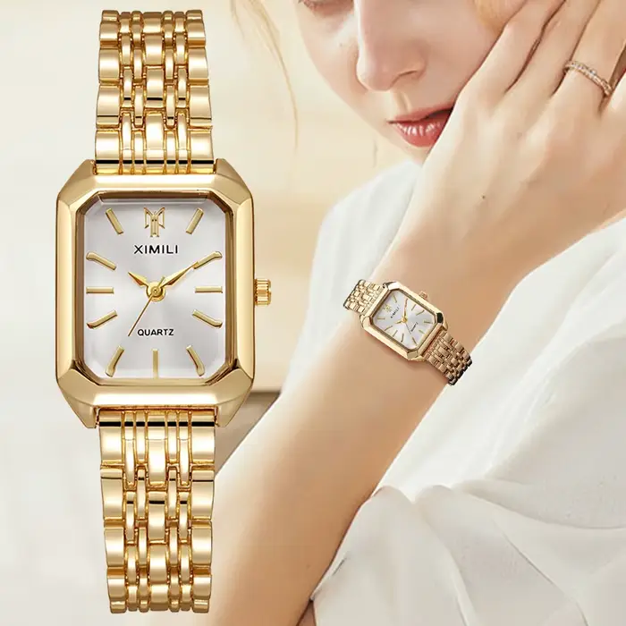 Montre à quartz de luxe pour femme