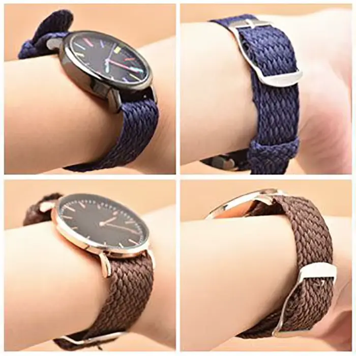 Bracelet de montre en Nylon tissé