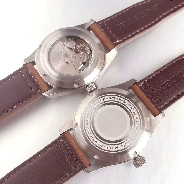 Montres de plongée pilote aviateur 39mm, montre mécanique automatique Miyota8215 pour hommes, étanch