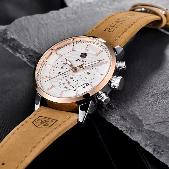 Montre-bracelet à quartz pour homme