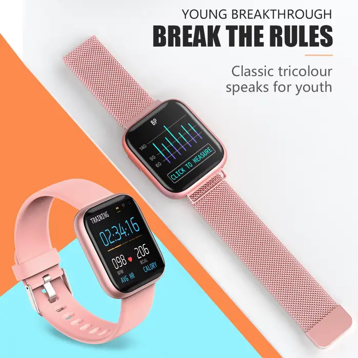 Montre intelligente de sport étanche pour femme avec suivi de la santé et du sommeil pour des entraînements efficaces et des journées bien organisées