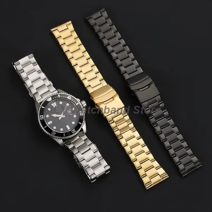 Bracelet de montre en acier inoxydable