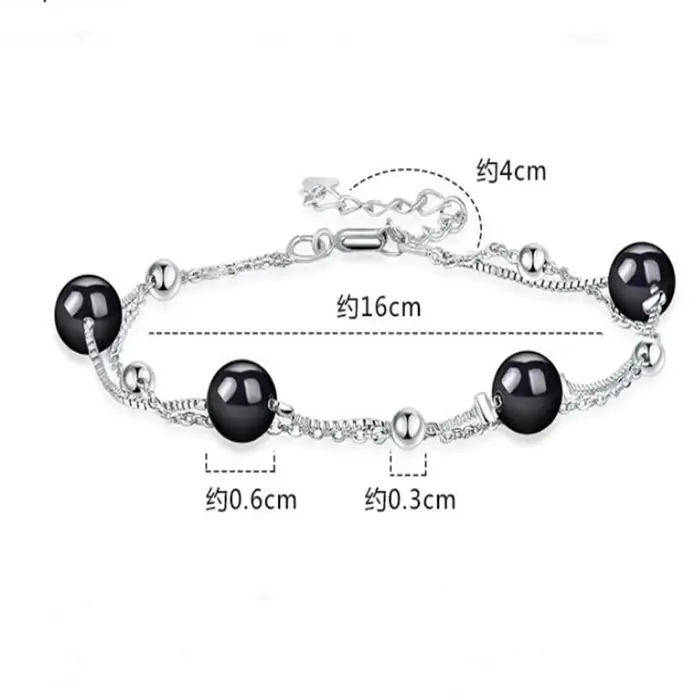 Bracelet en argent Sterling 925