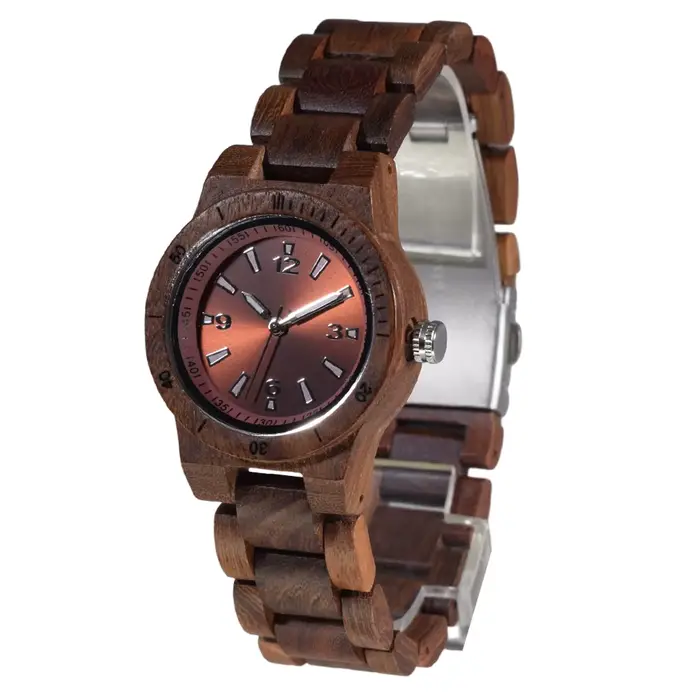 Montre en bois pour femme
