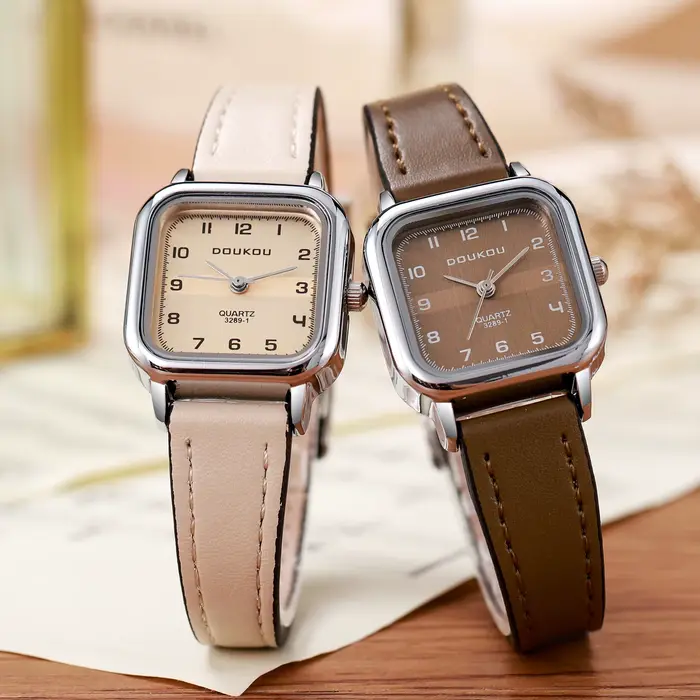 Montre carrée pour femme