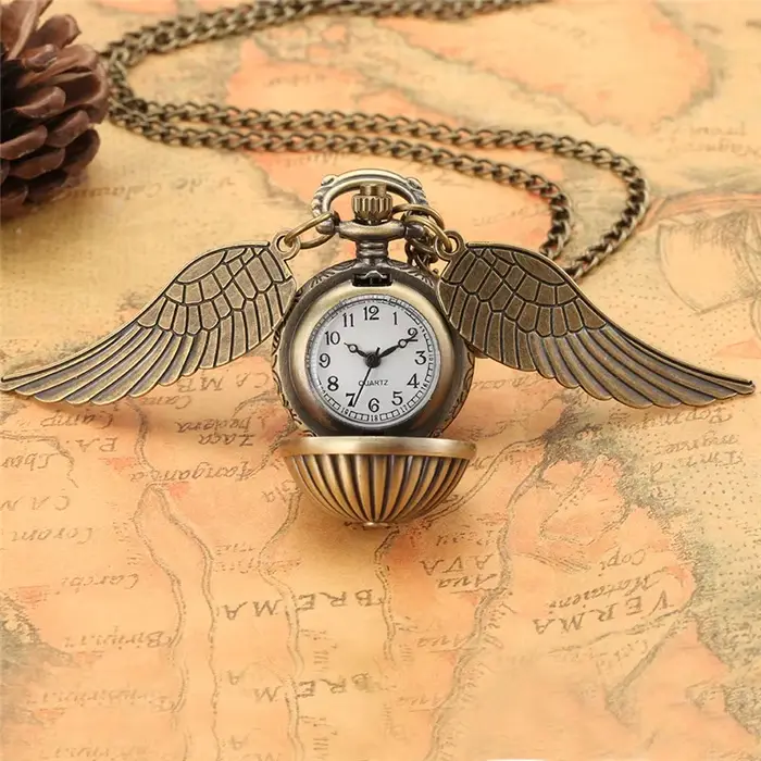 Montre de poche ronde de Style Vintage