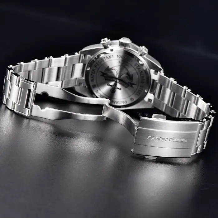 Nouvelles Montres Panda pour Hommes 2026 PAGANI DESIGN Montre de Sport de Luxe à Quartz Chronographe Étanche avec Verre