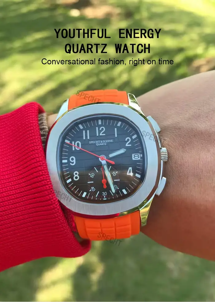 Montre Chronographe Quartz de Luxe Haut de Gamme Japonaise 2026