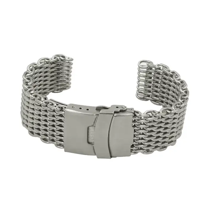 Bracelet de montre en maille de requin 20 mm