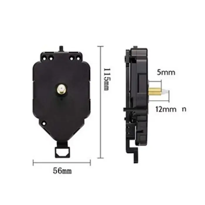 Pendule horloge mouvement moteur cintre