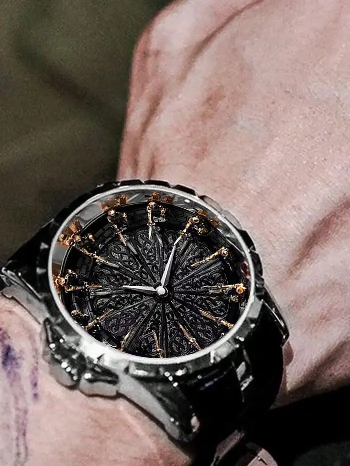 Nouvelle montre pour hommes de style rétro et de personnalité simple