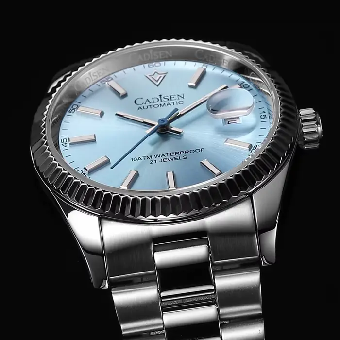 Cadisen-Montre mécanique automatique pour homme