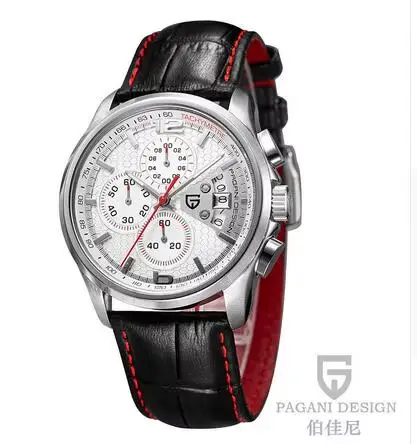 Montres PAGANI DESIGN pour hommes, marque de luxe, montre sport chronographe à quartz multifonction 