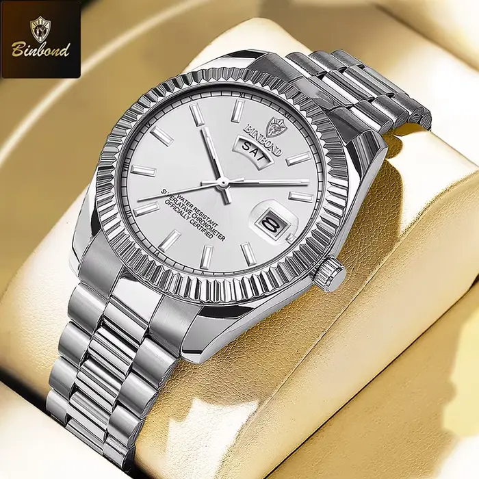 Montre sport de luxe BINBOND pour homme