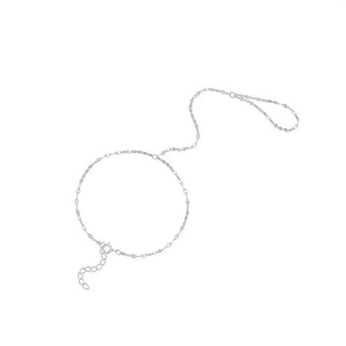 Bracelet en argent 925 sterling ROXI pour femmes, bijou classique avec certificat GDTC, idéal pour occasions spéciales et superposition multicouche