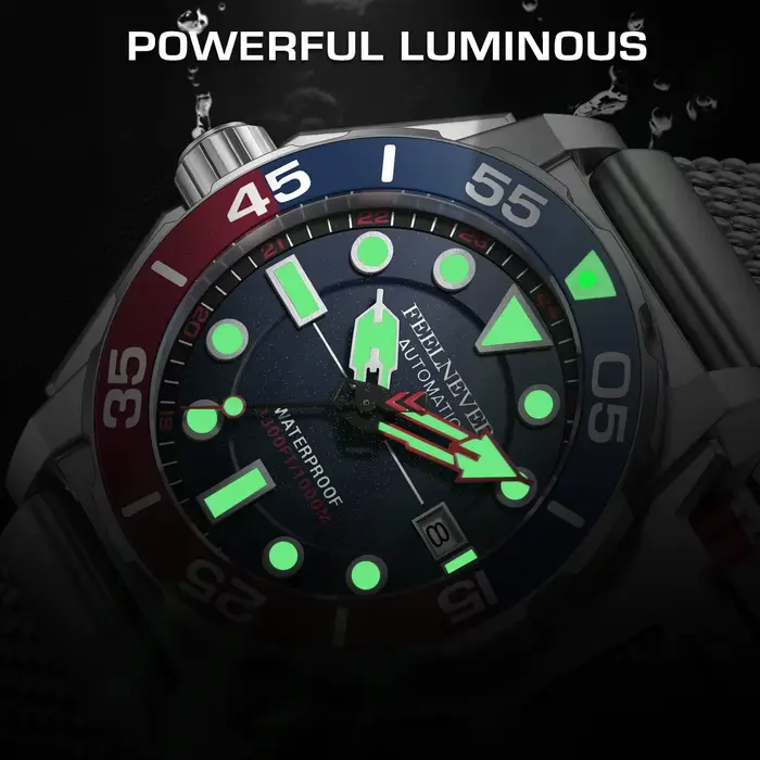 Top marque de luxe montre automatique pour hommes mode affaires