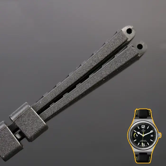 Bracelet de montre en caoutchouc pour montres traditionnelles style extrême compatible avec de nombreuses marques pour femmes et hommes occasions spéciales robuste et élégant