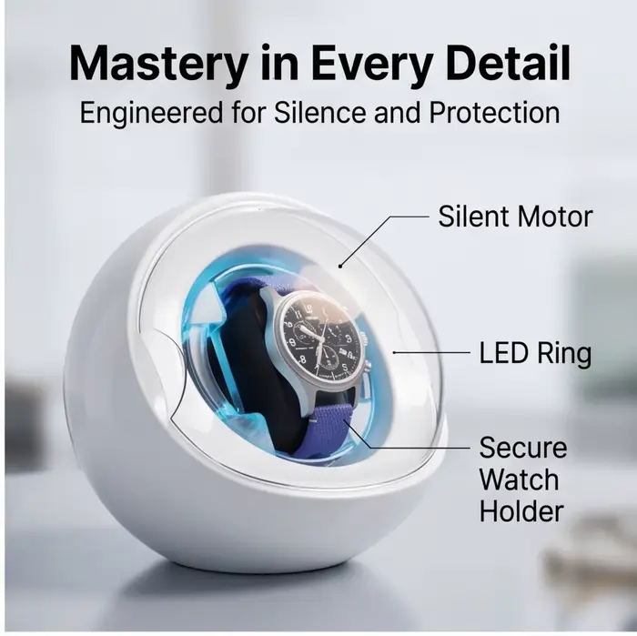Lorvo – remontoir de montre automatique avec support porte-clés
