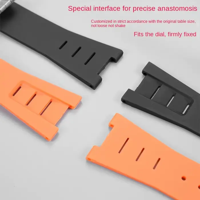 Nouveau Bracelet Ruuber en TPU pour Bell Ross INSTRUMENTS BRX5/BR05